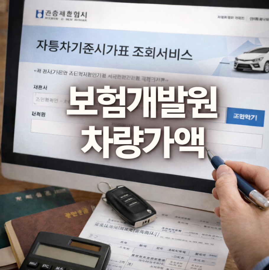보험개발원 차량가액 썸네일