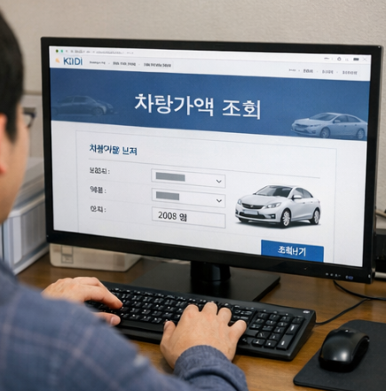 보험개발원 차량가액 조회 주의사항
