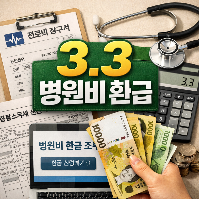 삼쩜삼 병원비 환금 썸네일