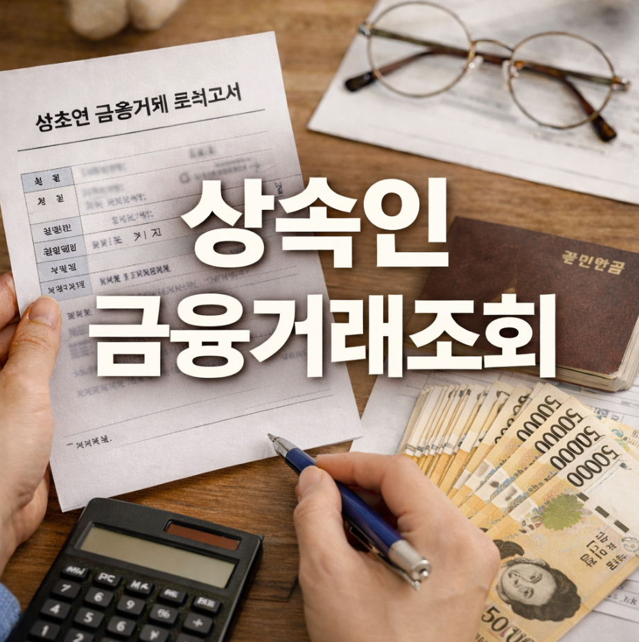 상속인 금융거래조회 서비스 썸네일