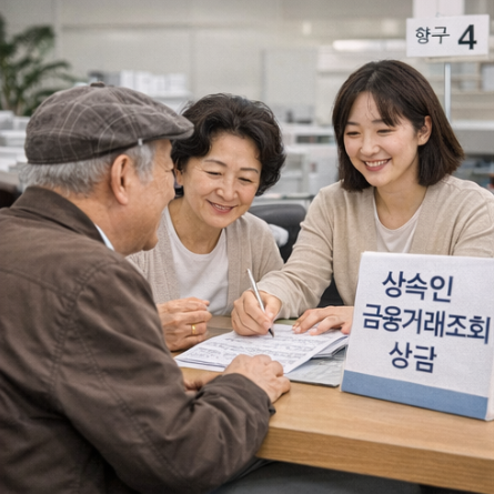상속인 금융거래조회 신청 대상