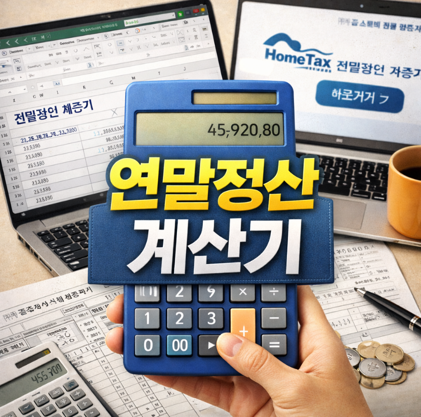 연말정산 계산기 썸네일