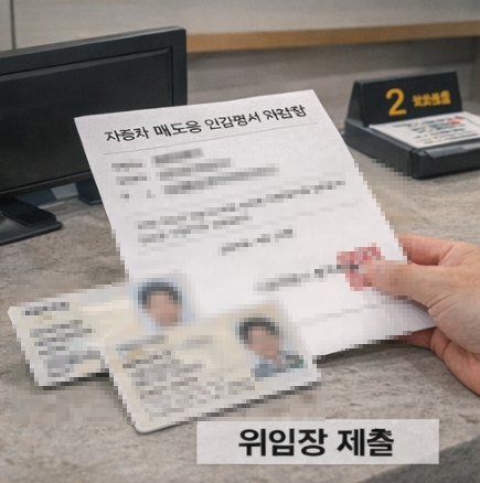 자동차 매도용 인감증명서 준비물