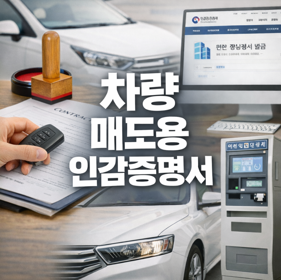 차량 매도용 인감증명서 썸네일