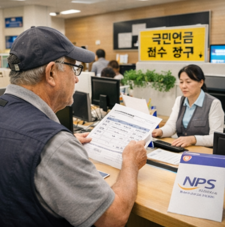 국민연금 가입내역서 발급 오프라인