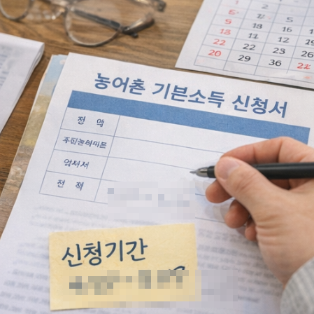 농어촌 기본소득 신청기간
