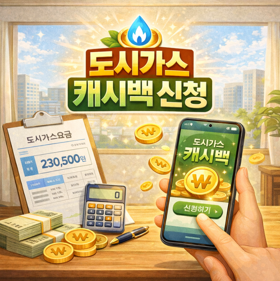 도시가스캐시백 신청 썸네일