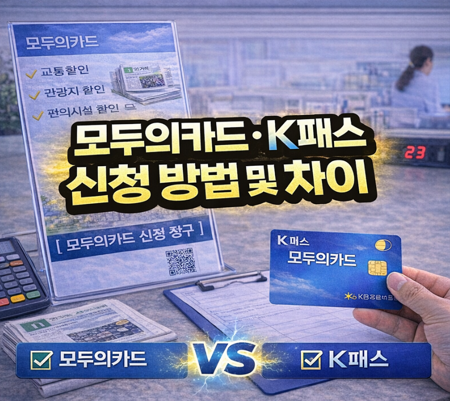 모두의카드 k패스 차이 썸네일