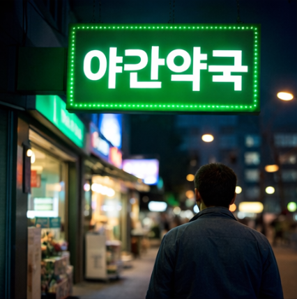 심야 약국 운영