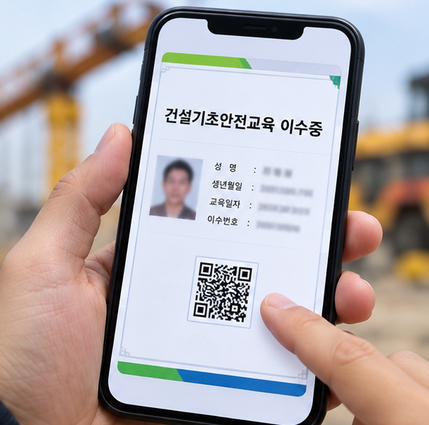 건설기초안전교육 재발급 온라인 받는곳 및 비용 안내 4 건설기초안전교육 재발급 비용