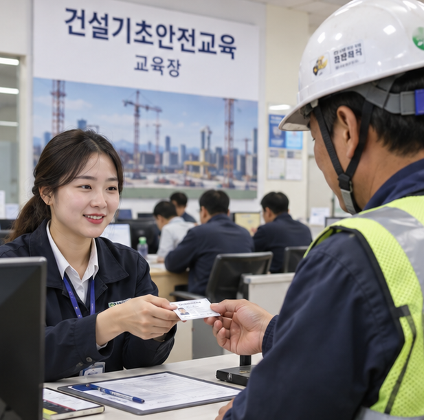 대전 건설기초안전교육 신청하는법 및 비용 가격 이수증 발급까지 3 대전 건설 기초안전교육 비용 가격
