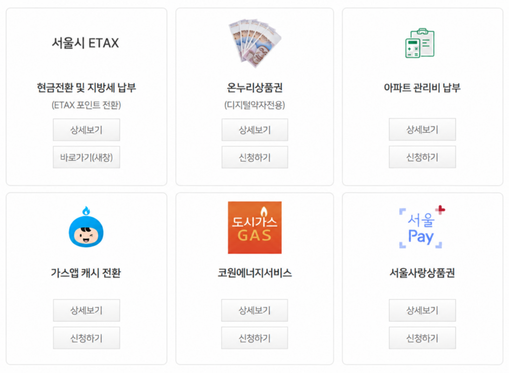 서울시 에코마일리지 사용처 및 환급 혜택 총정리 3 서울시 에코마일리지 환급